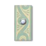 CAD26 - 2x4 Handcrafted Ceramic Tile Doorbell Cover with Lighted Push Button